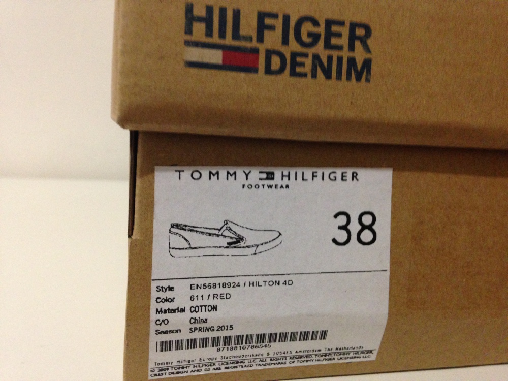 Слипоны " Tommy Hilfiger ", 38 размер.