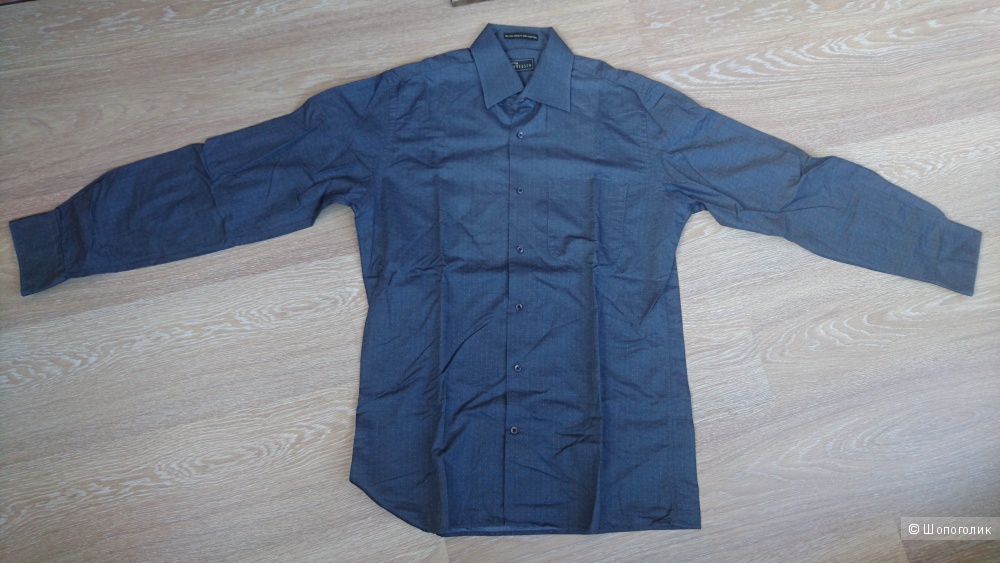 Мужская хлопковая рубашка Van Heusen размер M/L