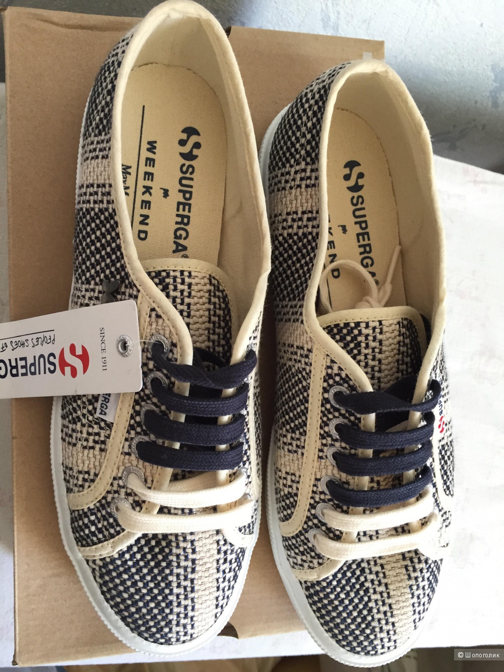 Кроссовки Superga for Weekend MaxMara,  размер 40 (41)