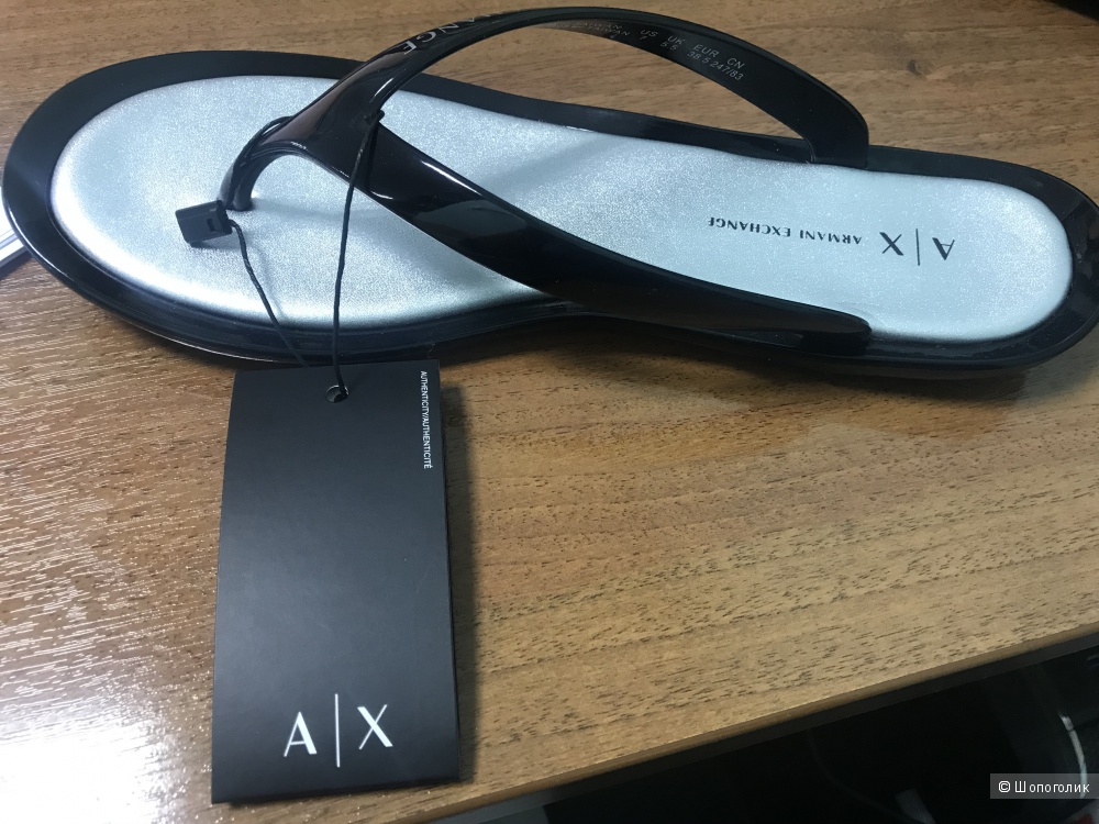 Шлепки Armani exchange, 36 размер