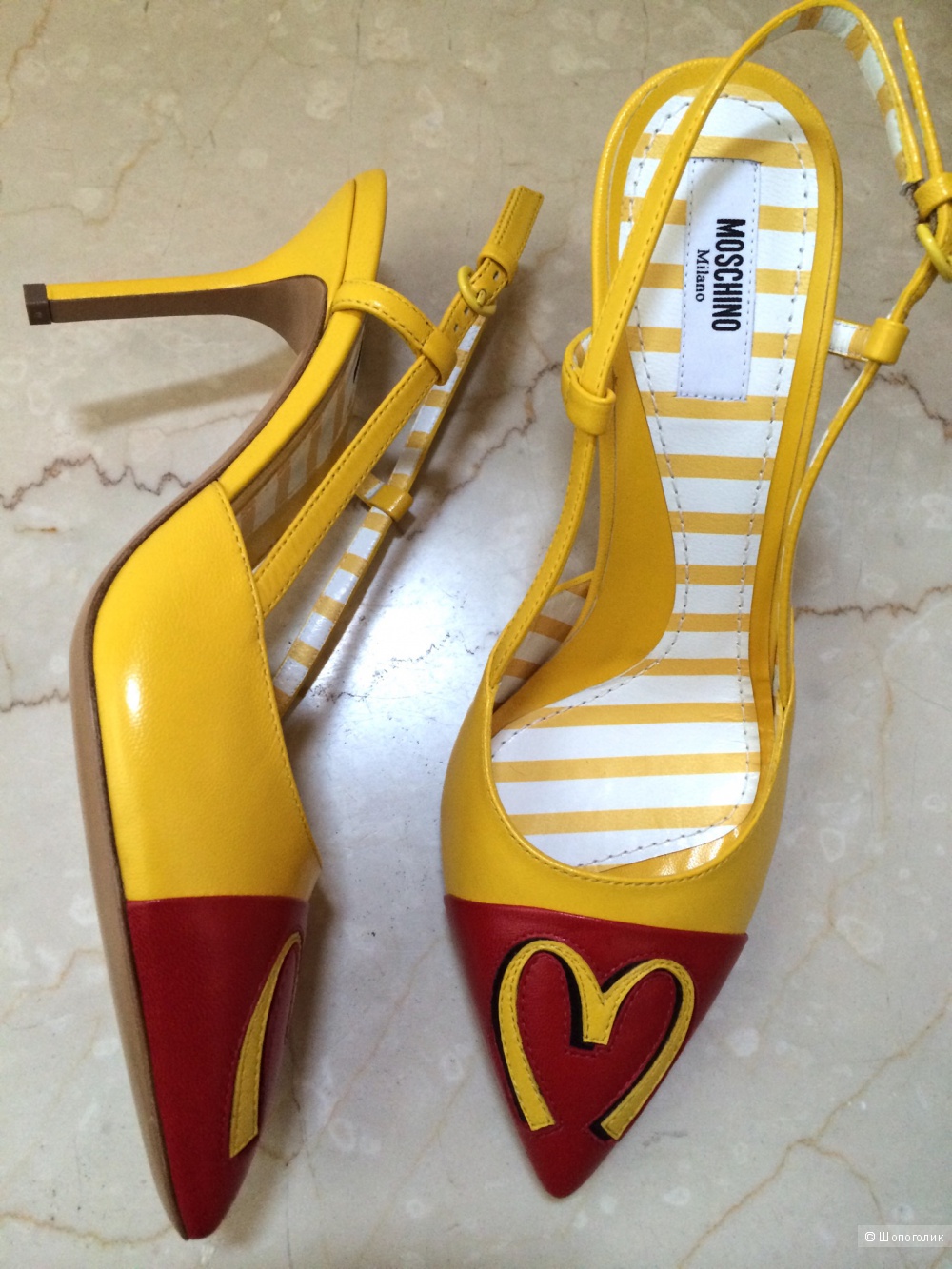 Туфли-босоножки Moschino 37-36,5