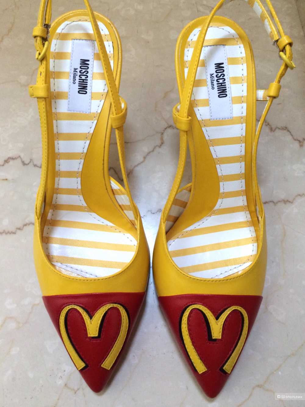 Туфли-босоножки Moschino 37-36,5