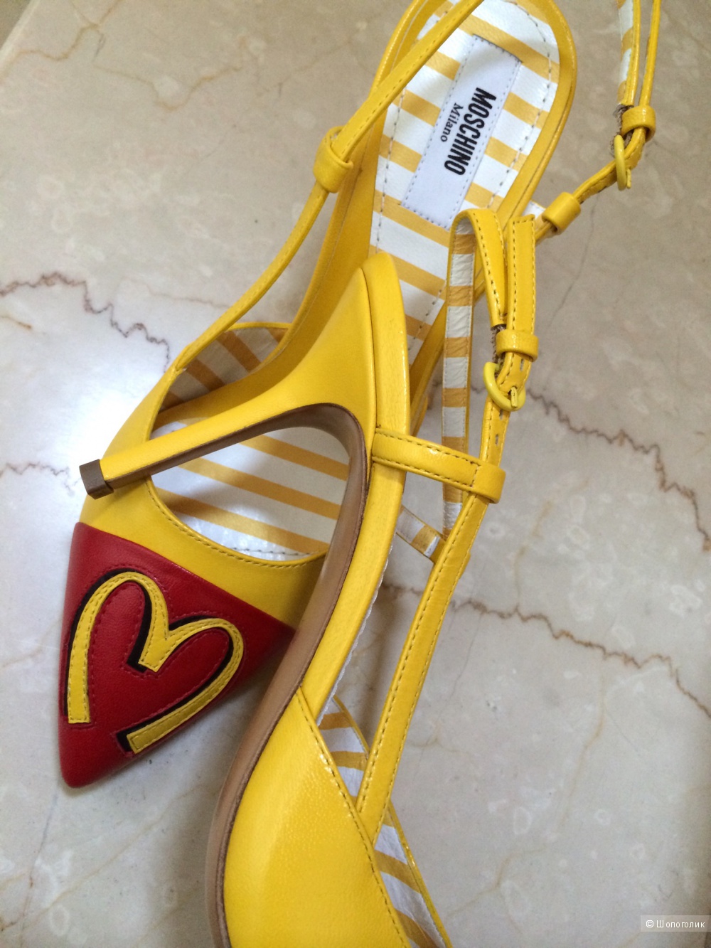 Туфли-босоножки Moschino 37-36,5