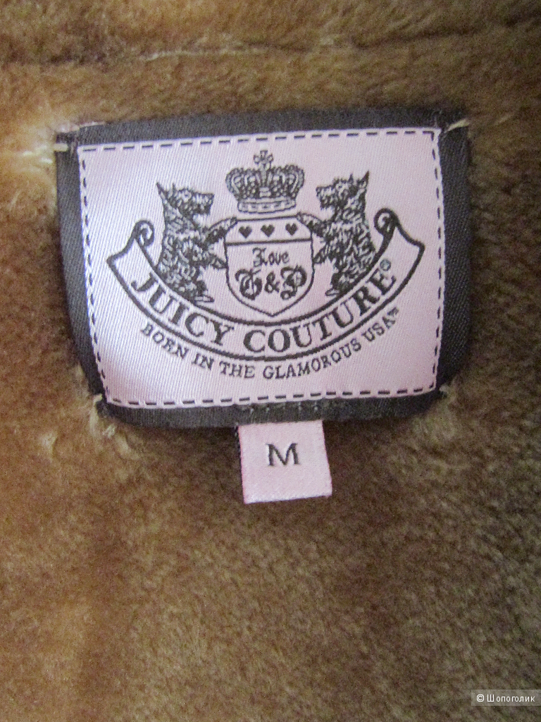 Дубленка (меховое пальто) Juicy Couture размер 44/46