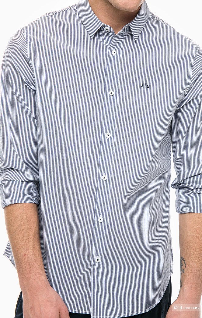 Мужская сорочка ARMANI EXCHANGE, размер L(50-52)