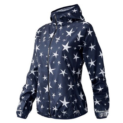 Ветровка New Balance® for J.Crew star-print windbreaker, size M