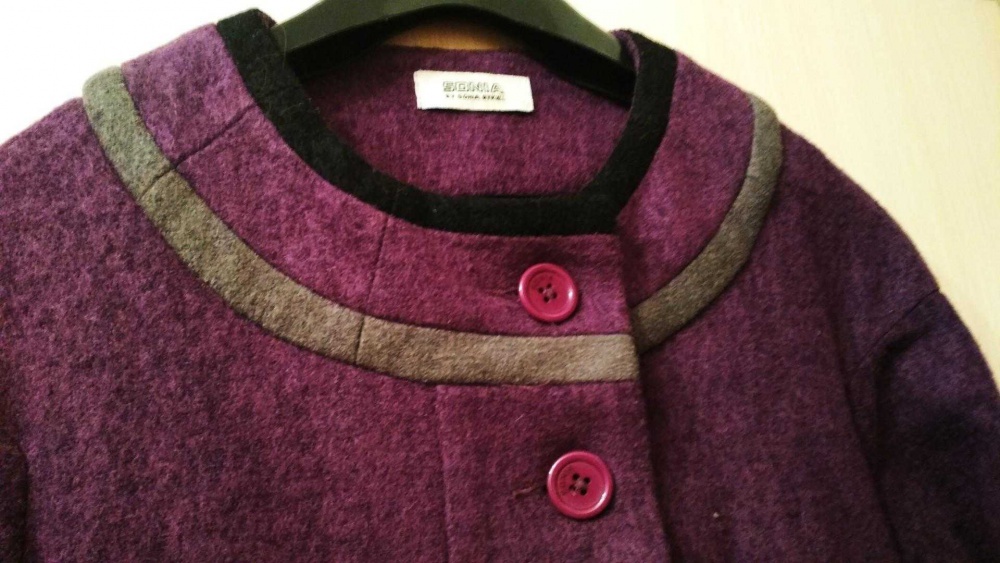 Пальто baby-doll Sonia by Sonia Rykiel, размер 36 EU