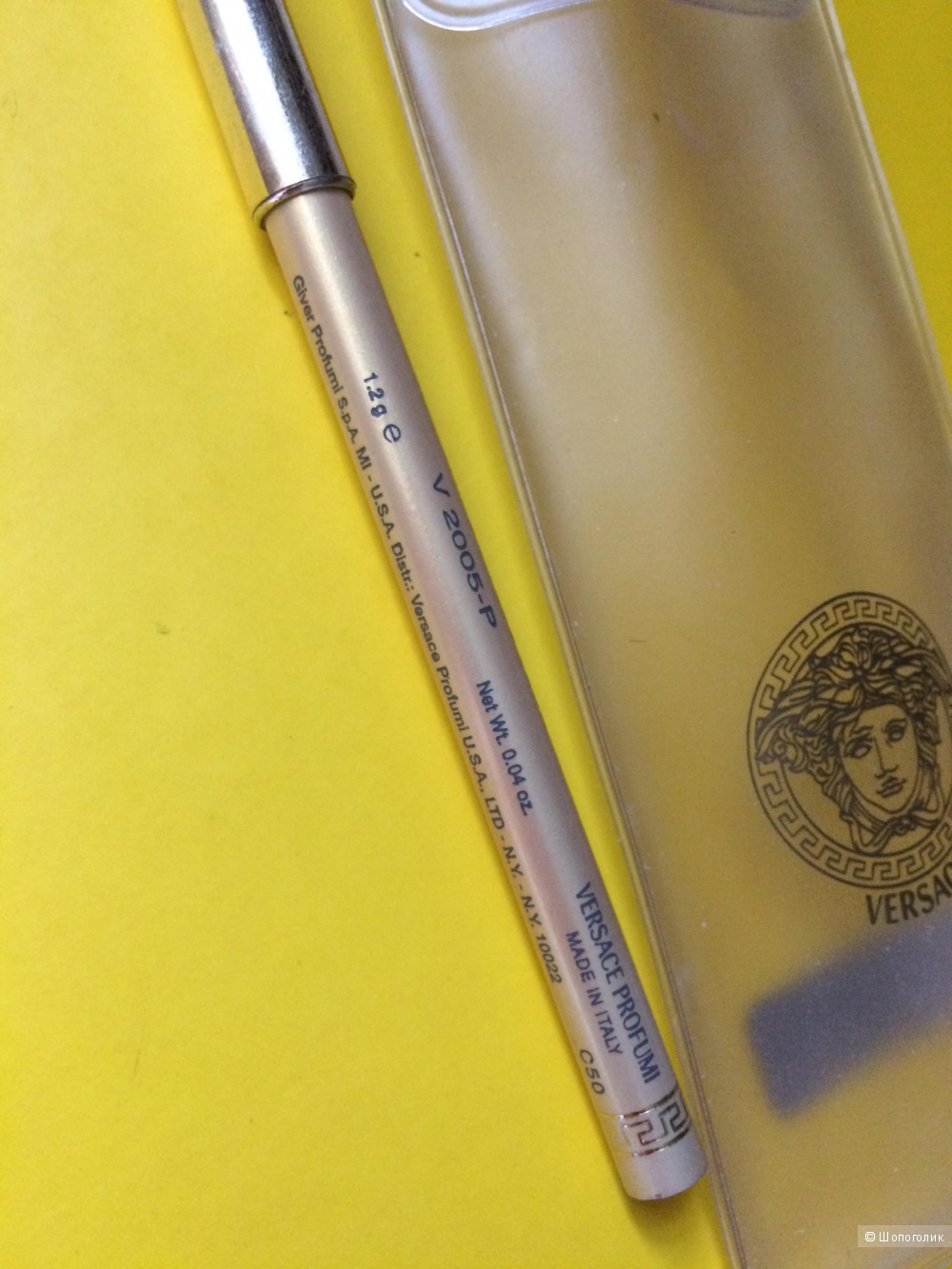 Карандаш Versace + две заколки