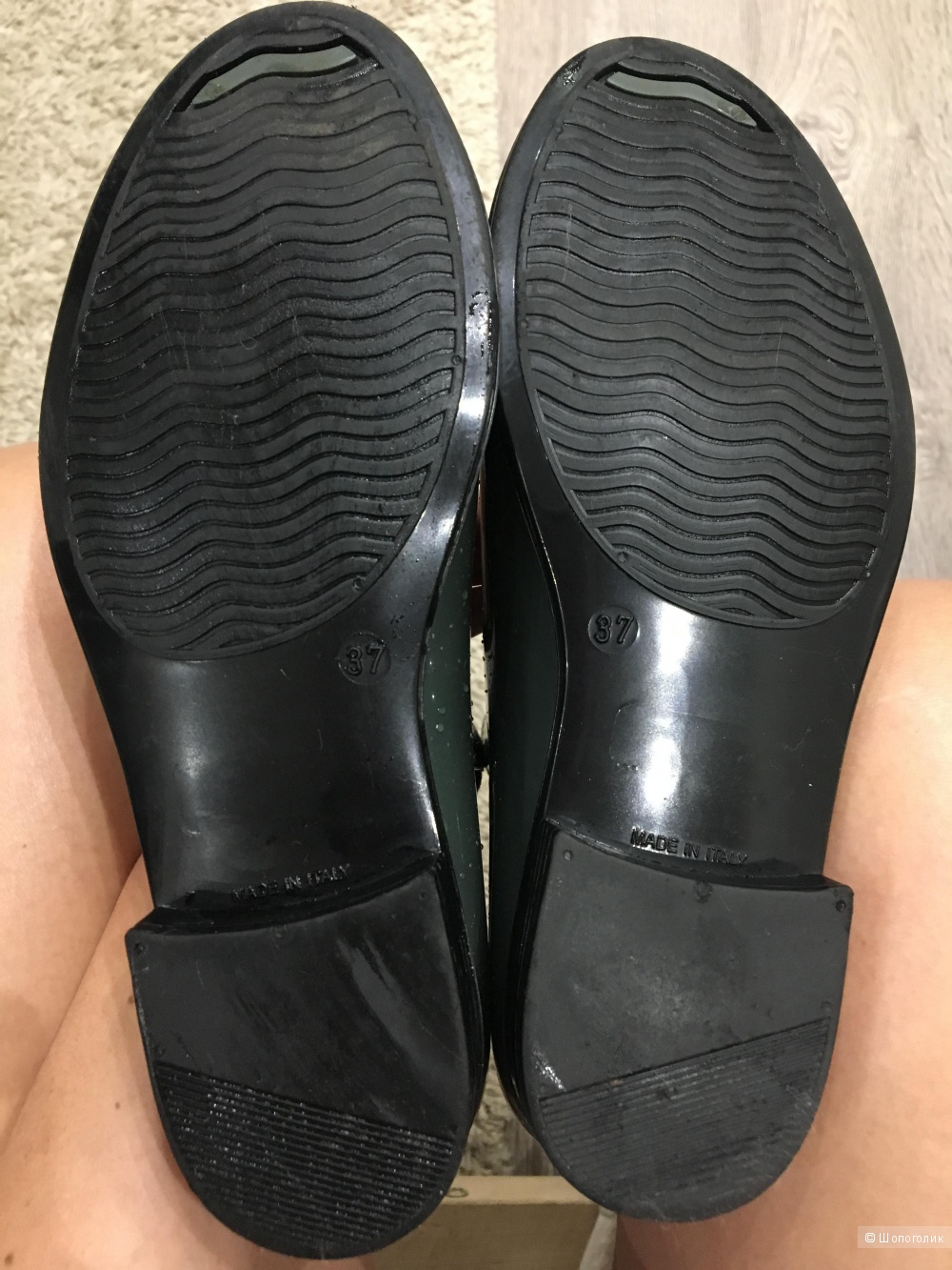 Резиновые ботинки, размер 37