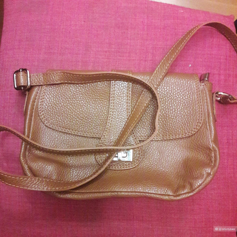 Кожаная сумка Genuine Leather