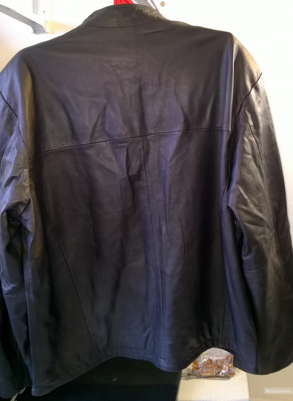Кожаная куртка HElium 4XL 58-62 размер
