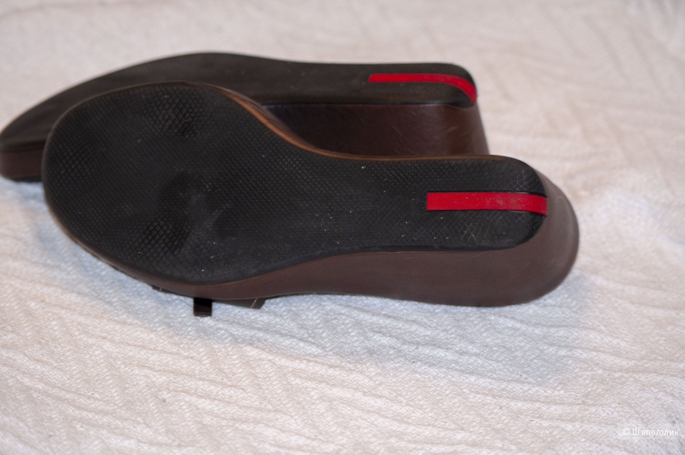 Authentic PRADA сандалии слоги размер 39