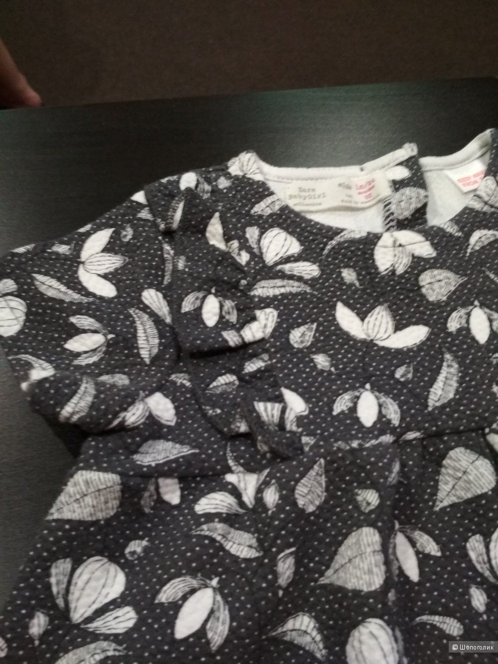 Комплект из трех платьев zara, hm 86-92