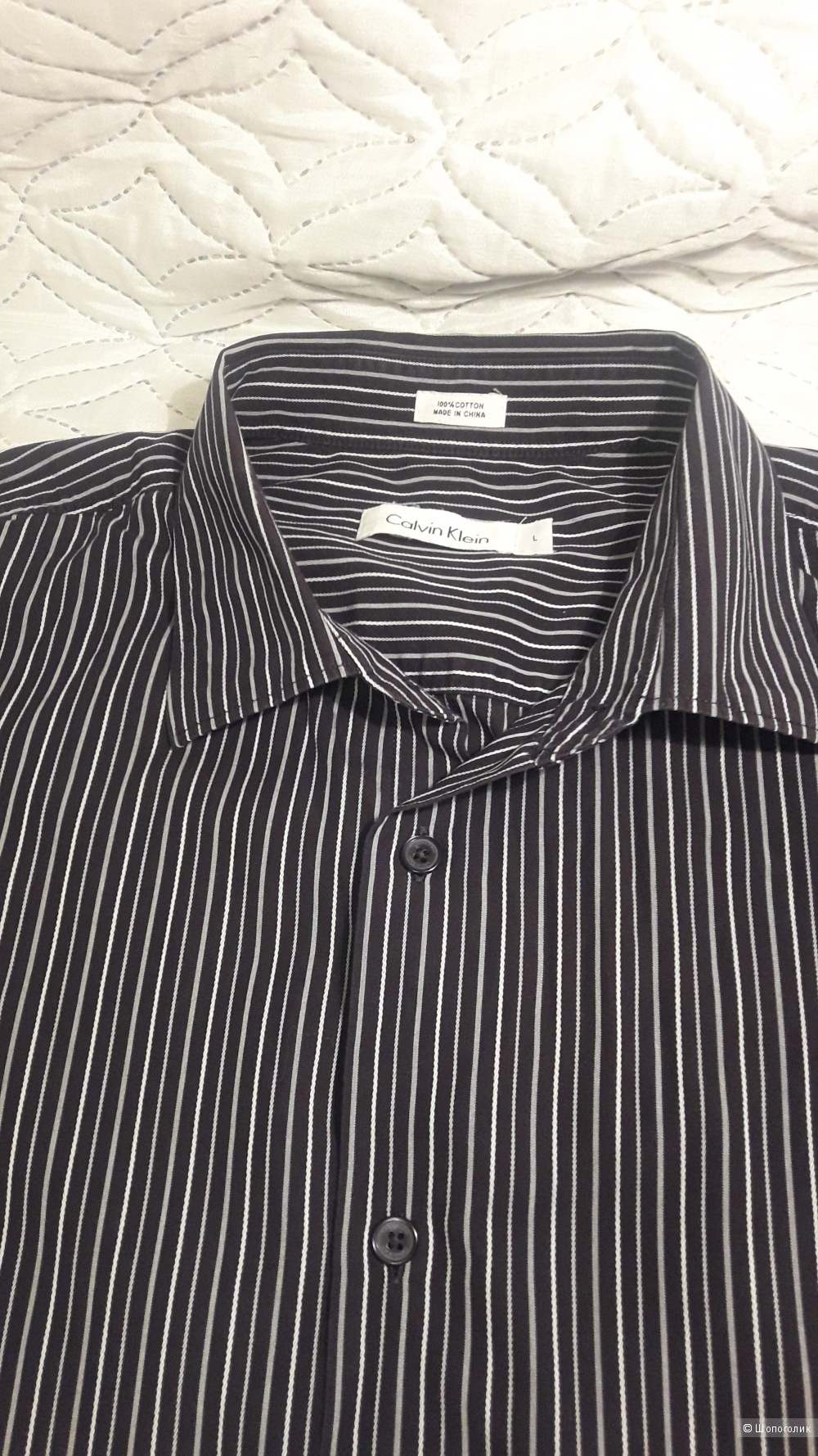 Рубашка мужская Calvin Klein, размер 48-50