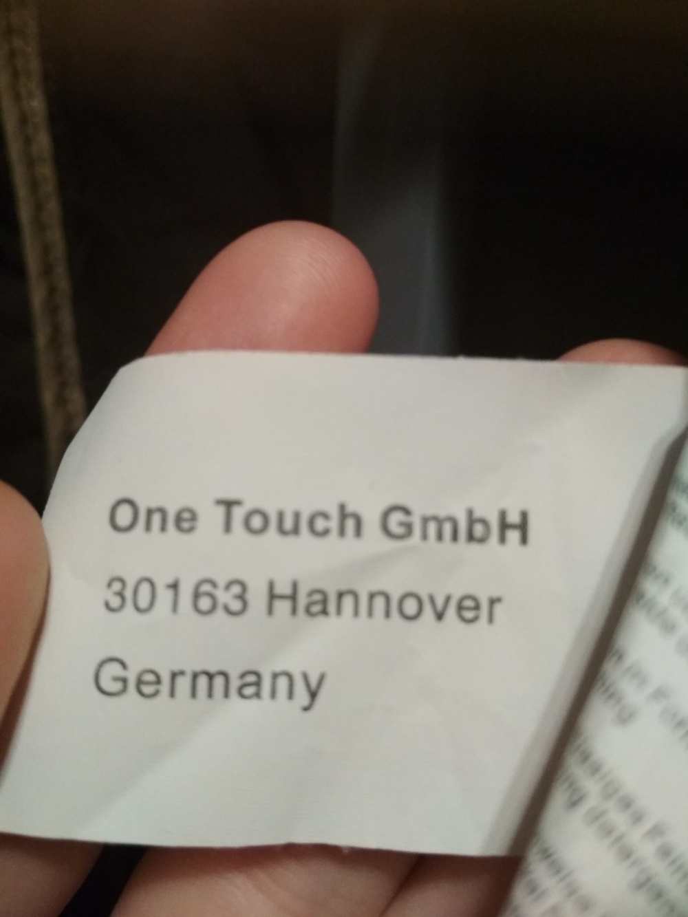 Пиджак One touch 50