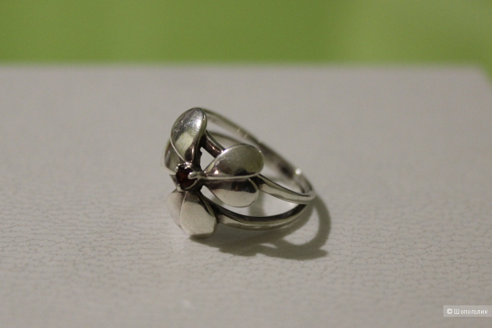 Серебряное кольцо Totemi, 16,5 размер