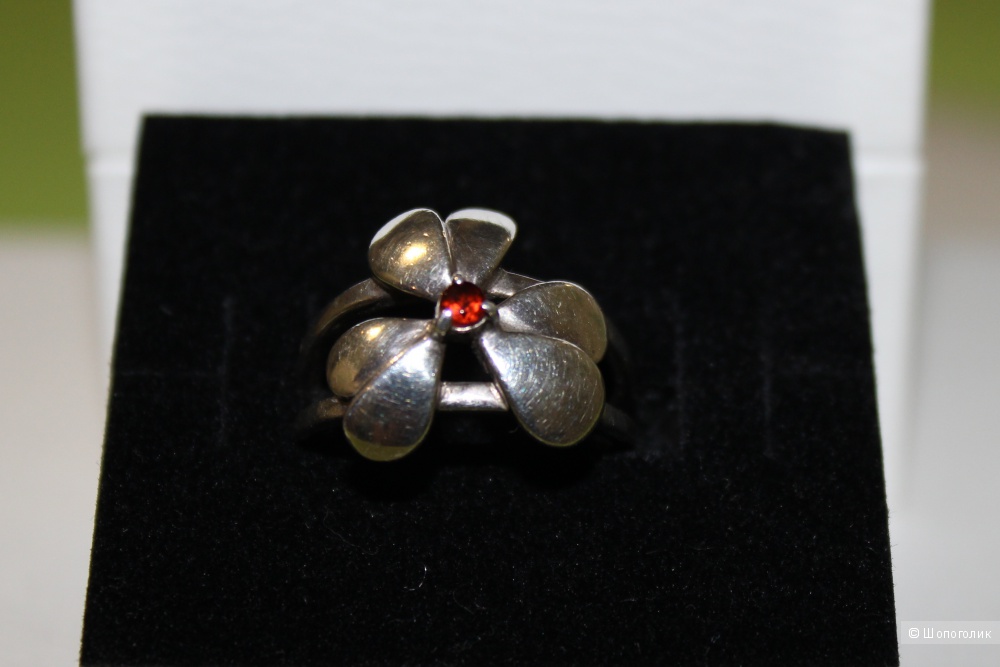 Серебряное кольцо Totemi, 16,5 размер