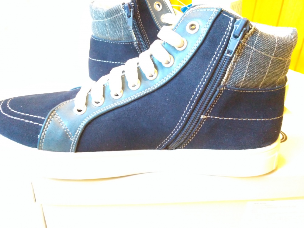 Ботинки Chi Siamo размер 38 (на 37-38) цвет синий