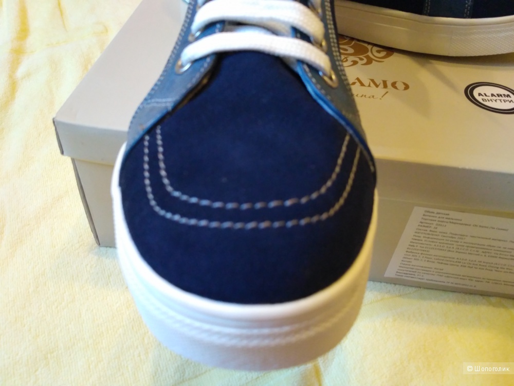 Ботинки Chi Siamo размер 38 (на 37-38) цвет синий