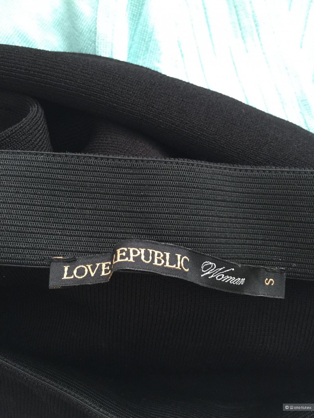 Трикотажный комплект: топ и юбка, Love Republic, размер S