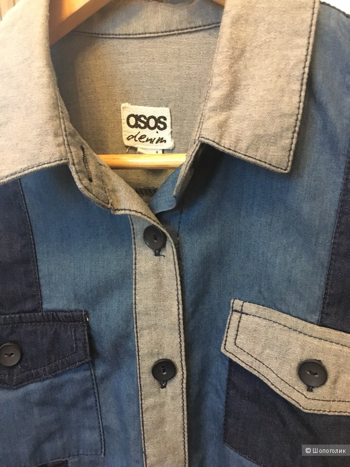 Джинсовая рубашка Asos евро 34