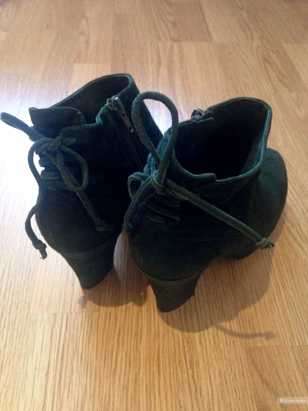 Замшевые ботинки Nak (39 размер)