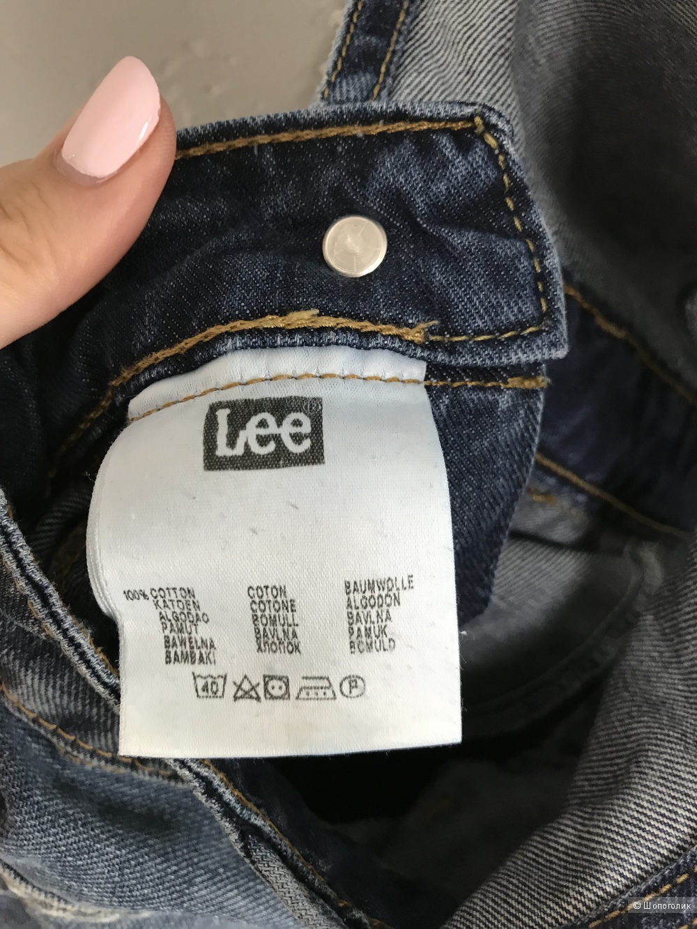 Джинсовый комбинезон Lee, размер 42-44