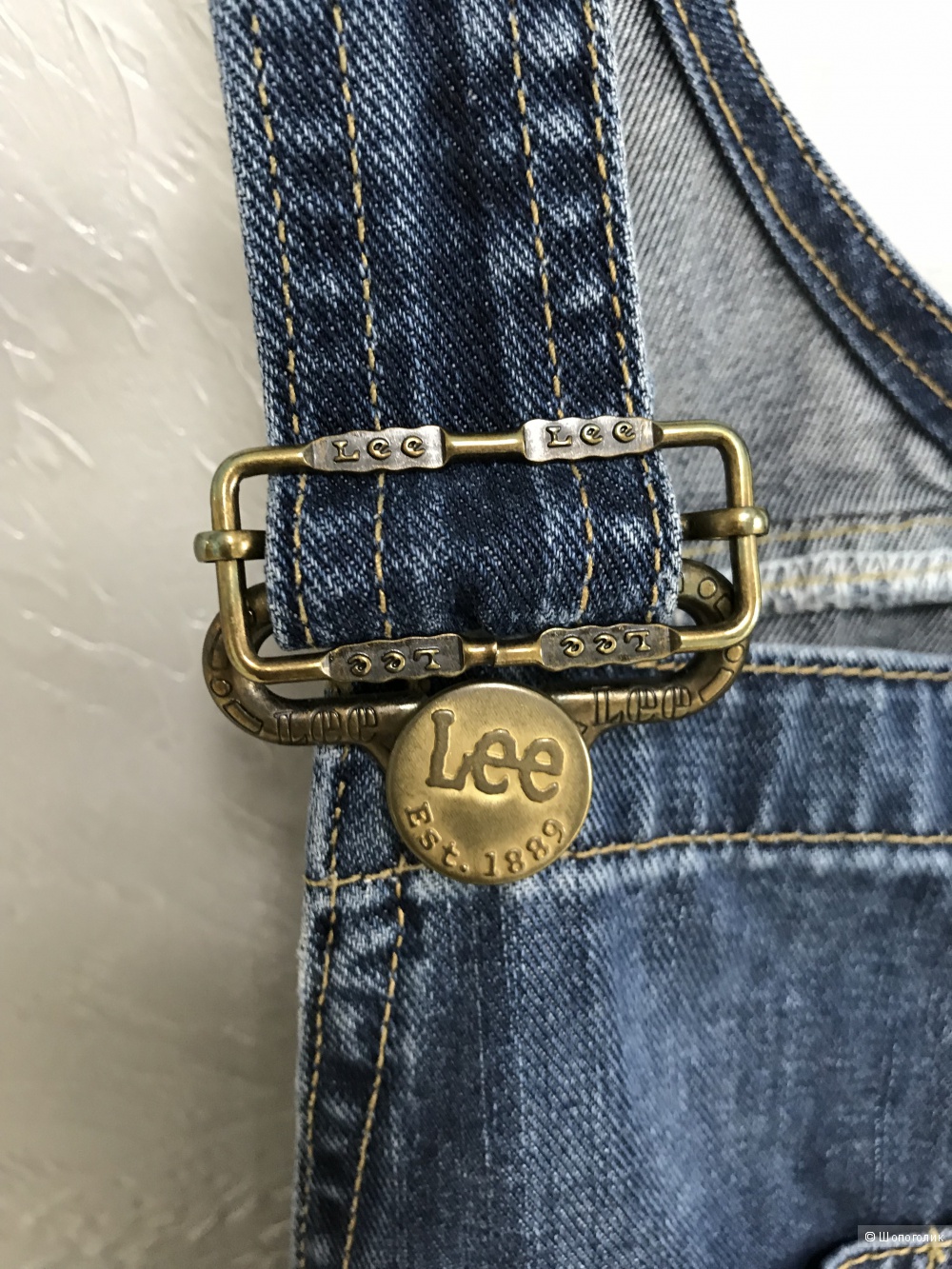 Джинсовый комбинезон Lee, размер 42-44
