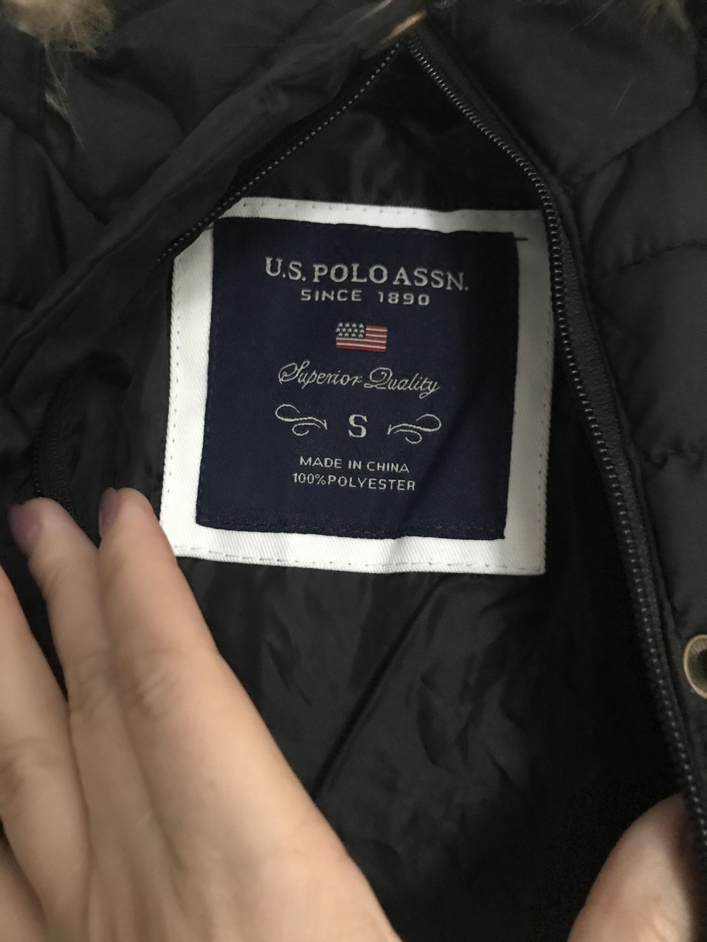 Куртка us polo assn, размер s
