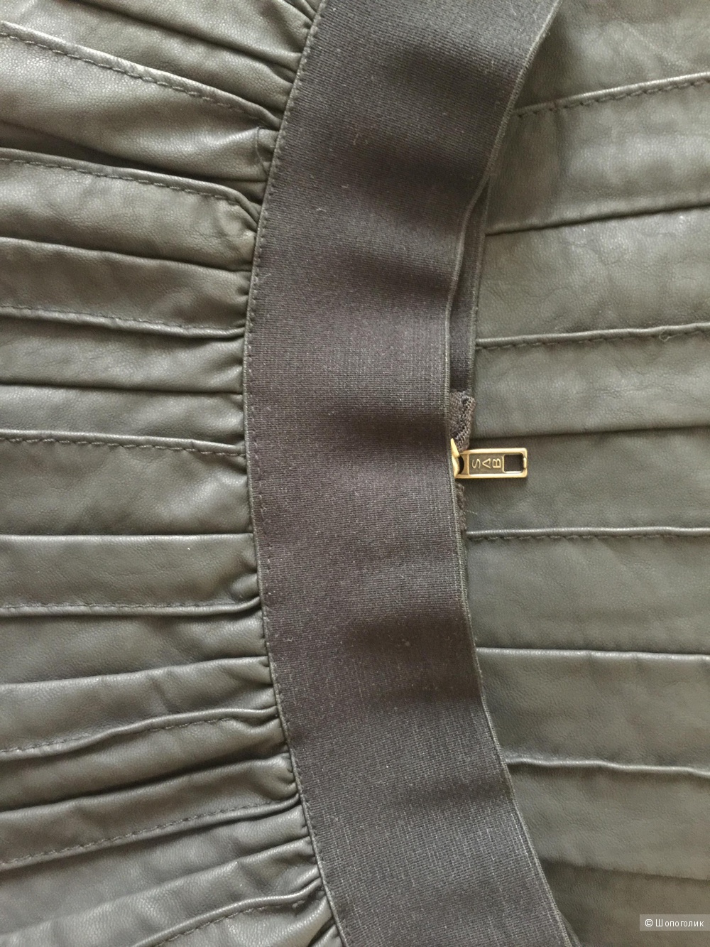 Юбка Asos из искусственной кожи, размер 40(42)