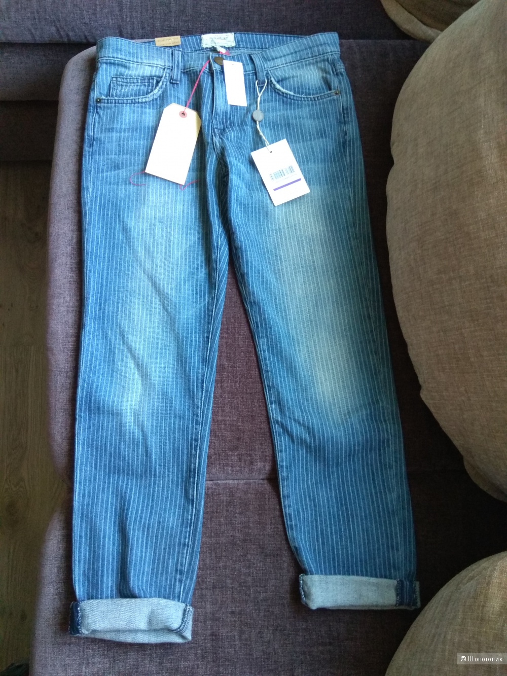 Джинсы бойфренд CURRENT/ELLIOTT 25р на 26р