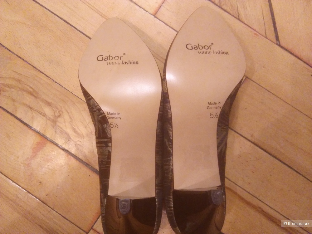 Туфли gabor, натуральная кожа,по маркировке 5,5