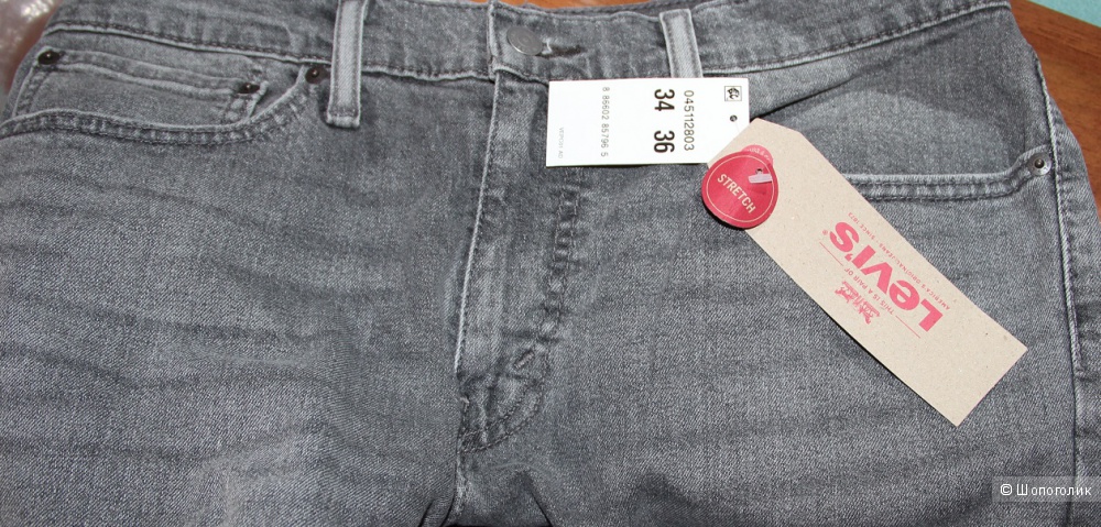 Джинсы Levis 511™ Slim Fit размер W34L36