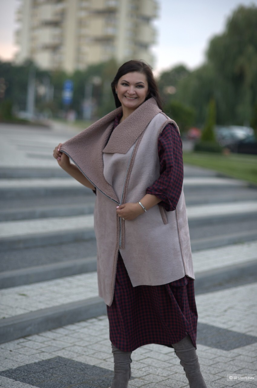 Жилет дубленка, 46-58