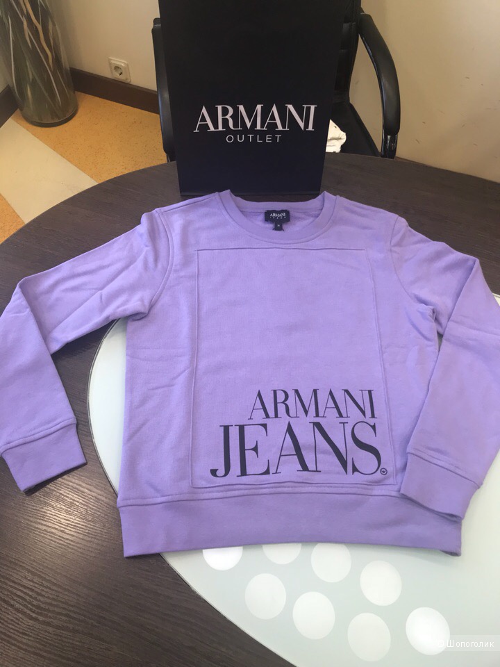 Женский свитшот Armani Jeans, размер XXS, XS, S, M