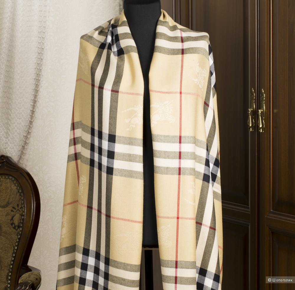 Палантин Burberry, размер 72*196 см.