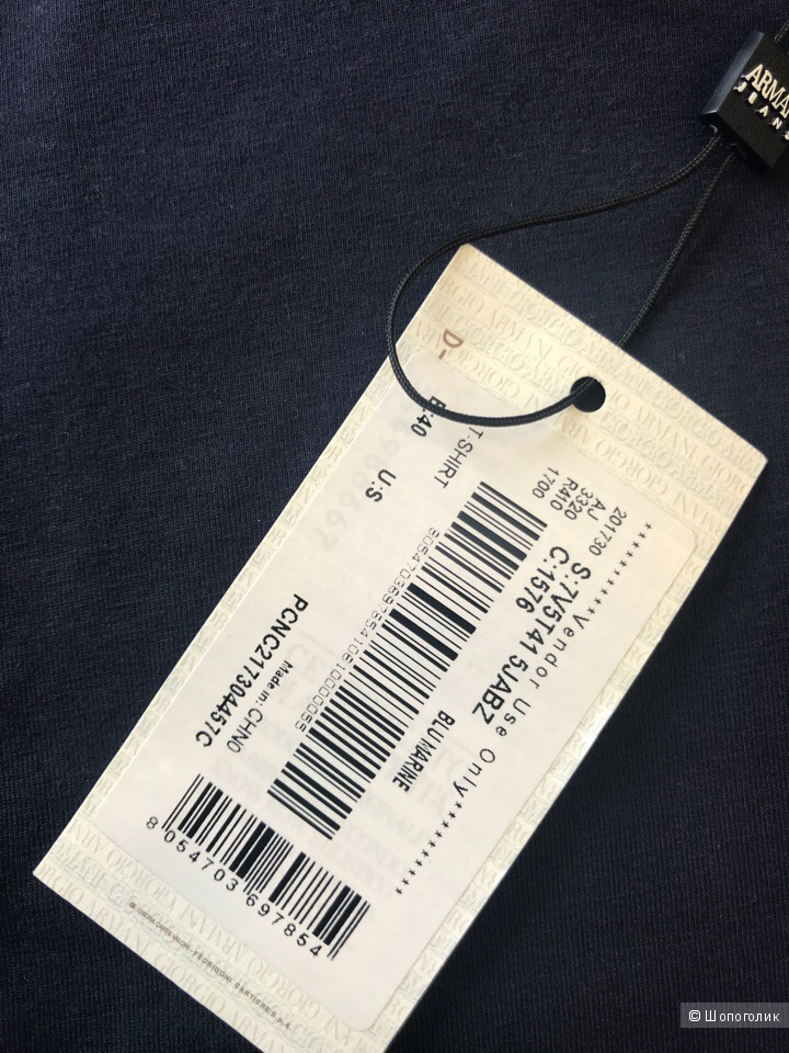 Женская футболка Armani Jeans, размеры 38, 40, 42, 44