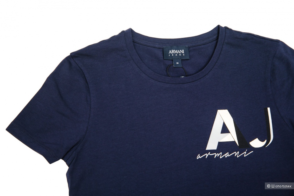 Женская футболка Armani Jeans, размеры 38, 40, 42, 44