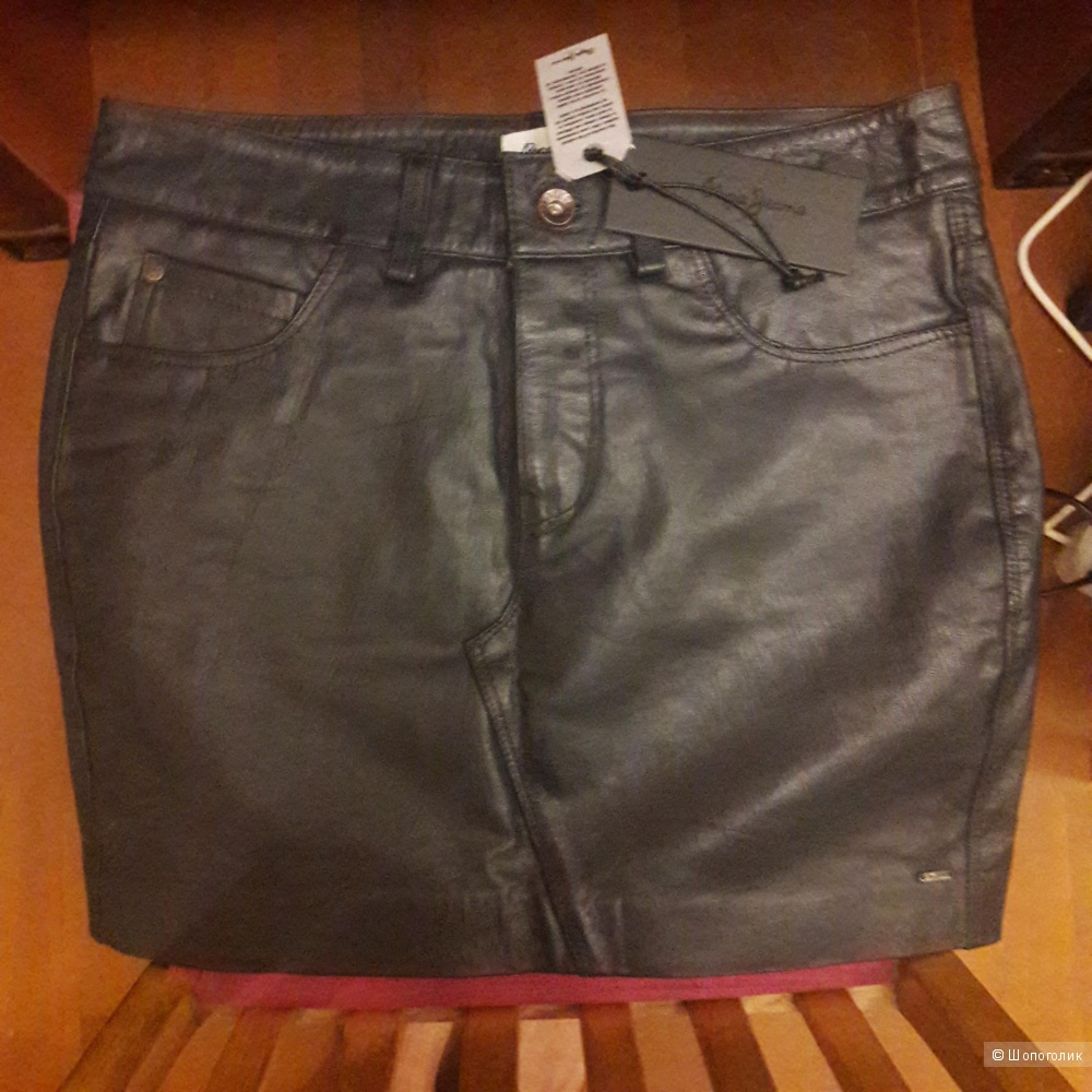 Кожаная юбка Pepe Jeans размер 44-46