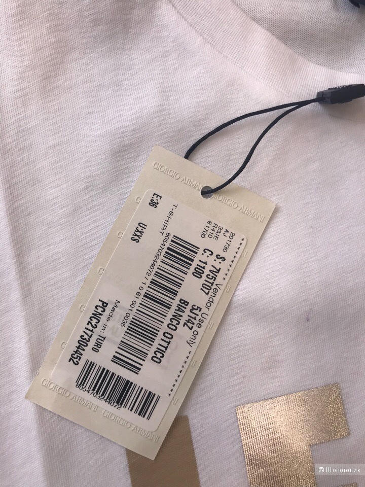 Женская футболка Armani Jeans, размер 36, 40
