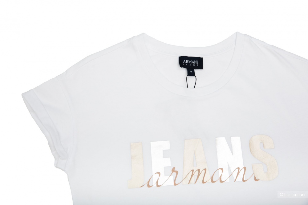 Женская футболка Armani Jeans, размер 36, 40