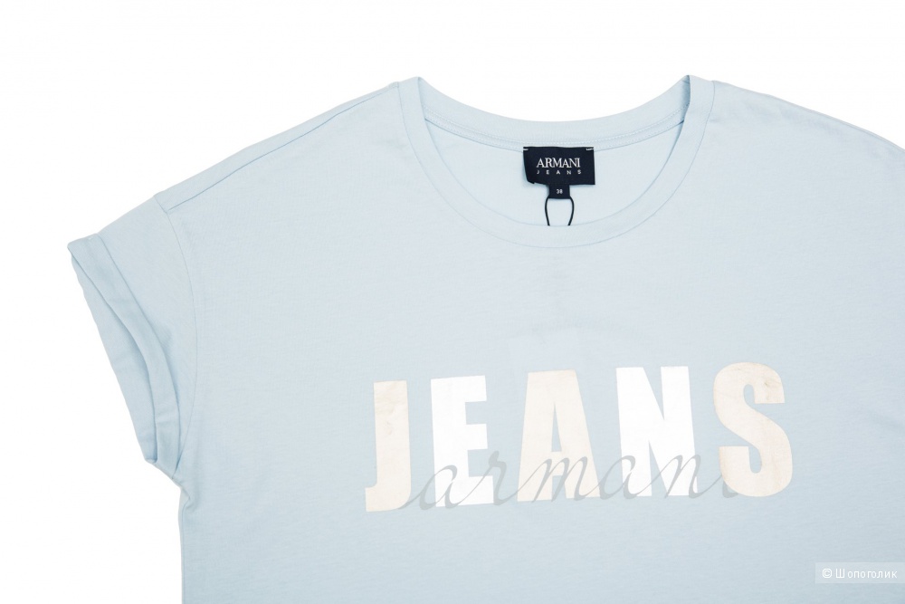 Женская футболка Armani Jeans, размеры 38, 42