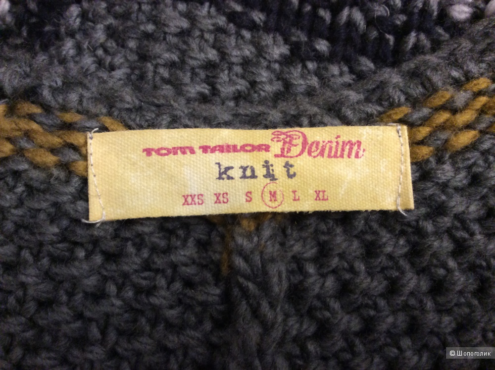 Пончо Tom Tailor Denim р.М (на 44-50)