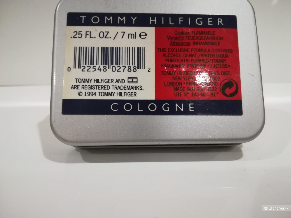 Миниатюра 7 мл - Tommy Tommy Hilfiger Cologne