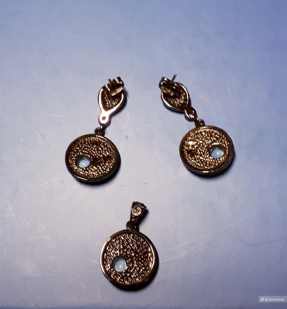 Серьги и подвеска с цирконами от Beauty Accessories