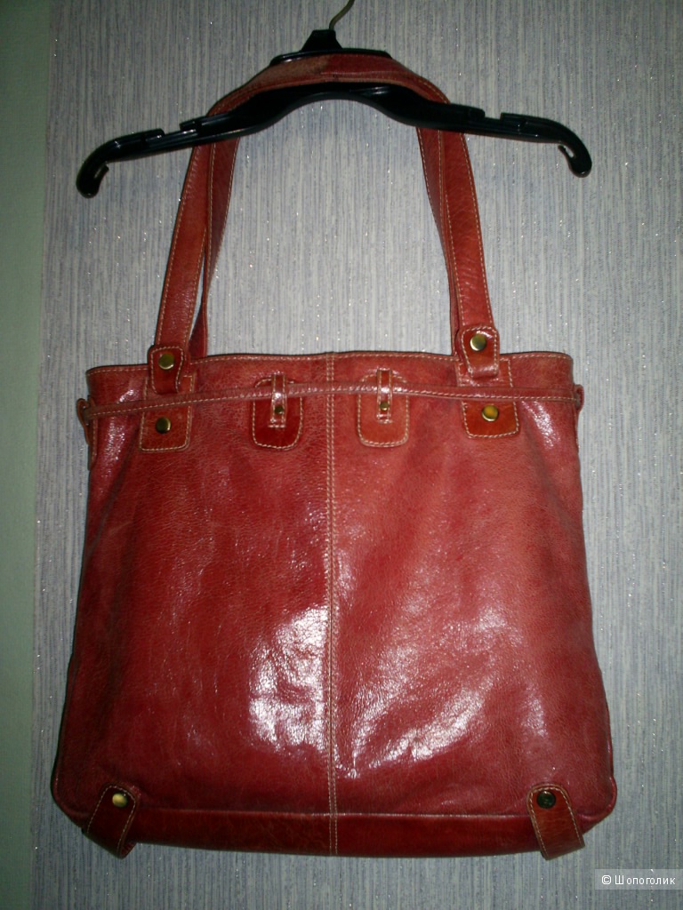 Сумка Genuine leather 39-33-10 см.