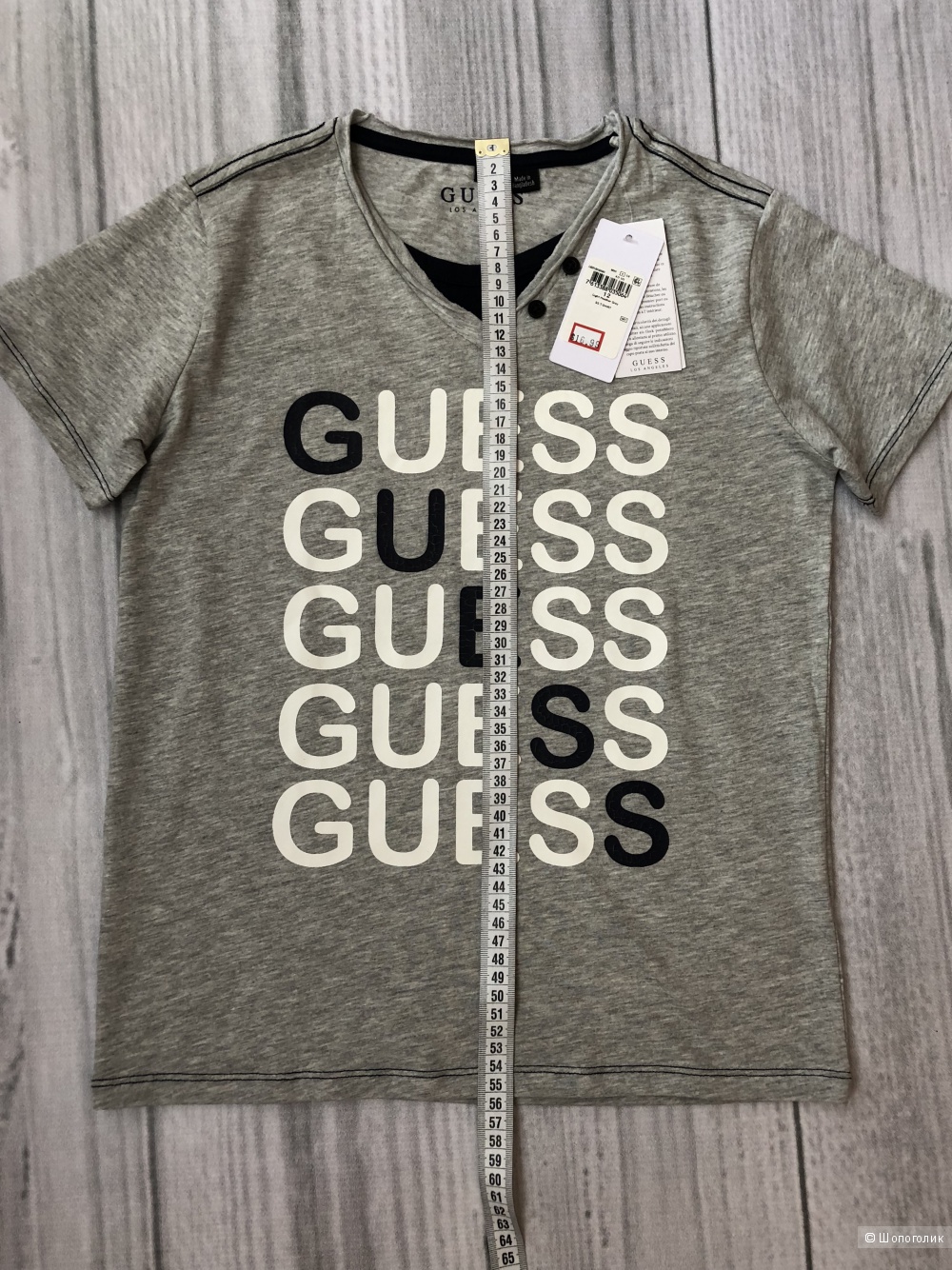 Футболка для мальчика Guess, размер 10-12 лет