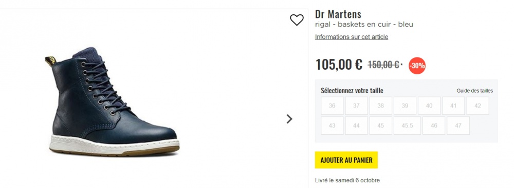 Ботинки Dr Martens р.39