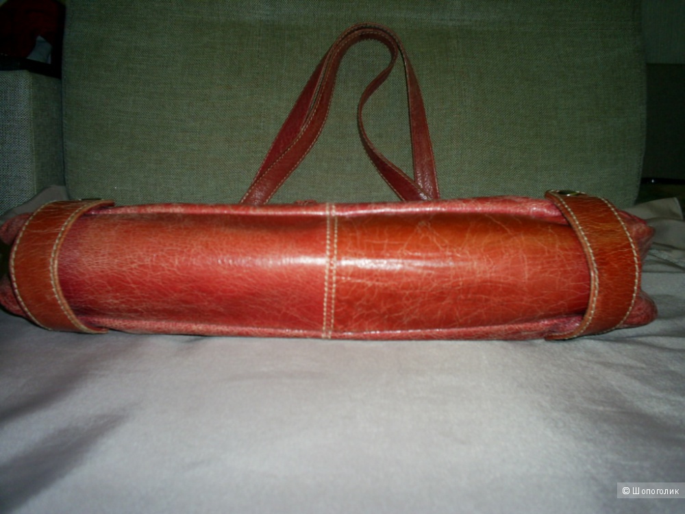 Сумка Genuine leather 39-33-10 см.