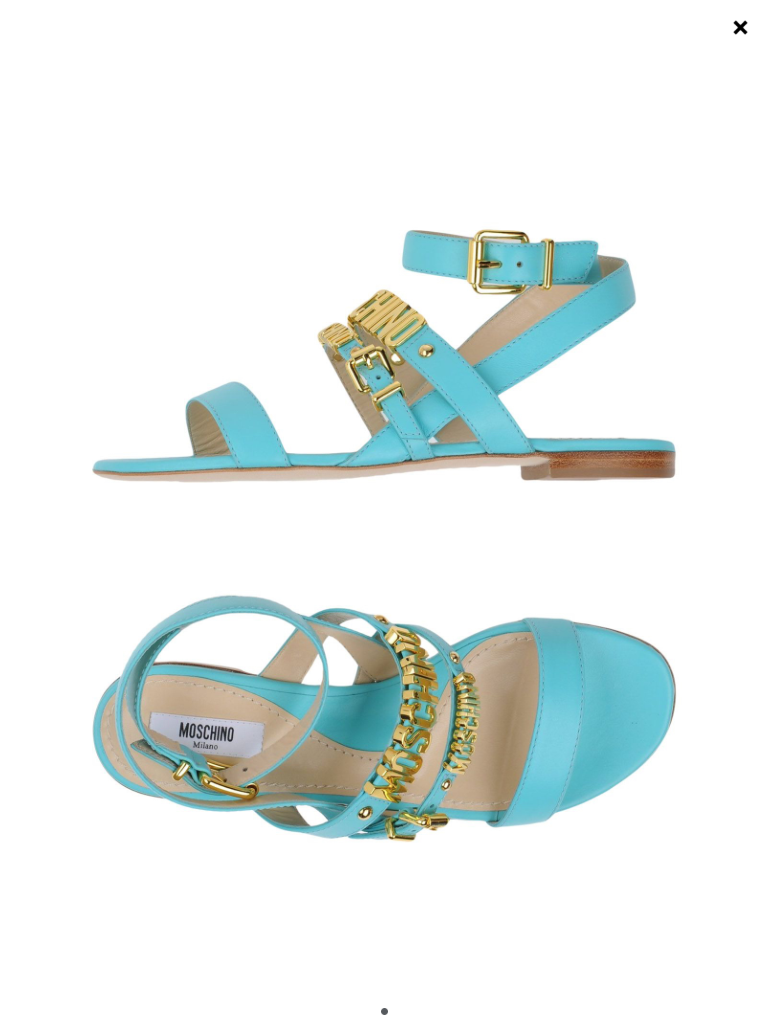 Сандалии Moschino,размер 37,5